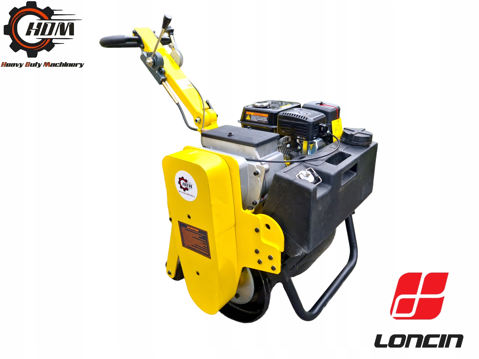VIBRAČNÝ VODENÝ VALEC HDM 330 kg Loncin 6,5 km G200 cestná záhrada